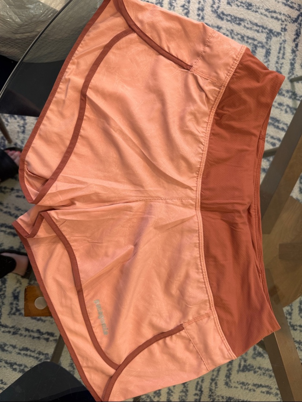 Patagonia mauve and light pink Athletic Shorts